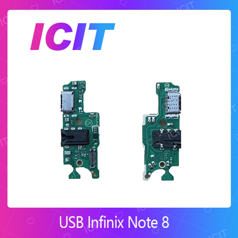 Infinix Note 8 อะไหล่สายแพรตูดชาร์จ แพรก้นชาร์จ Charging Connector Port Flex Cable（ได้1ชิ้นค่ะ) ICIT