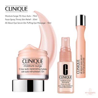 เซตสุดคุ้ม!! Clinique Moisture Surge 72-Hour Auto-Replenishing Hydrator set