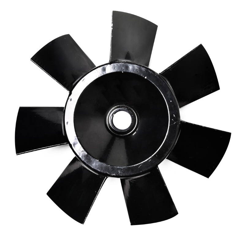 ใบพัดลม ระบายอากาศ ขนาด 8″ 10″ 12″ ของ Polo สำหรับ พัดลม รุ่น SHT-20 , 25 , 30 วัสดุใบพัดทำจากอลูมิเนียม ราคา ถูกที่สุด ดีลบีเคเค แกลเลอรีภาพที่ 3