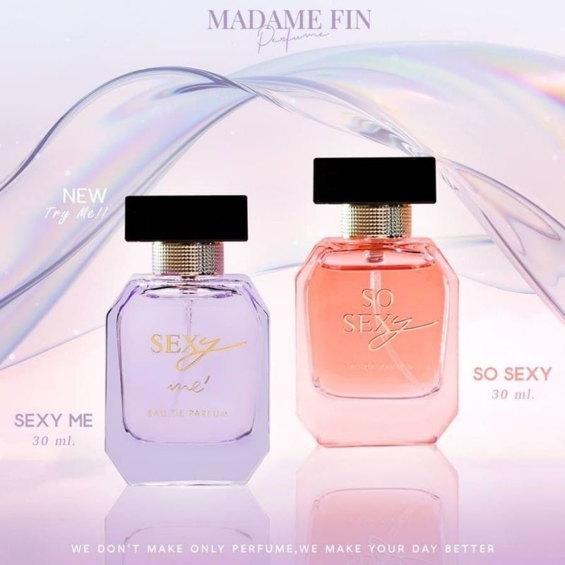 แท้/พร้อมส่ง SO SEXY & SEXY ME น้ำหอมมาดามฟิน ดิว อริสรา 30 ml.