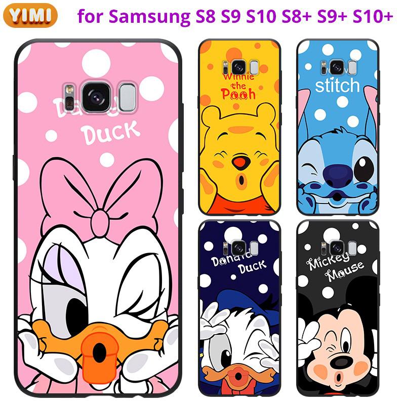 เคส SAMSUNG A03S M02 A02 A02S A31 S20 S8 S9 S9+ S10 S10+ S8+ โทรศัพท์มือถือ ลายการ์ตูนเป็ด สําหรับ