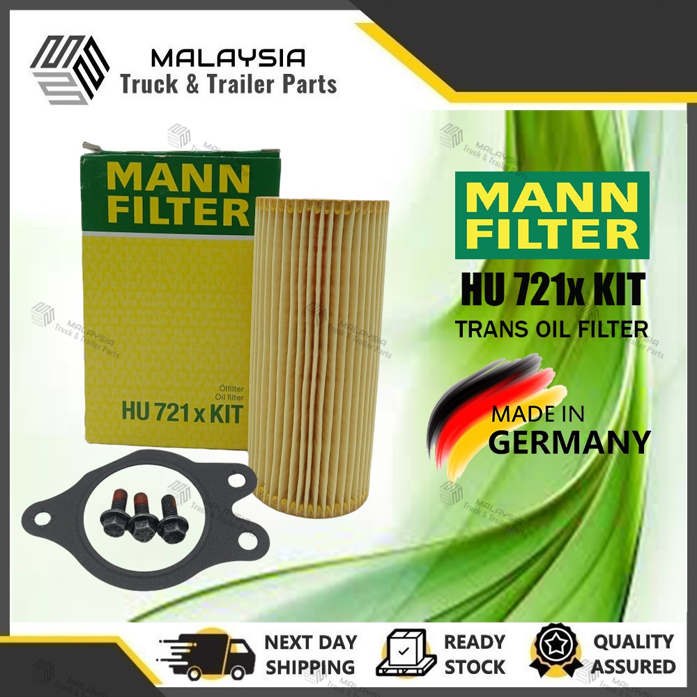 MANN HU721XKIT VOLVO FM FH HYDRAULIC TRANSMISSION FILTER LORRY LORI TRAILER