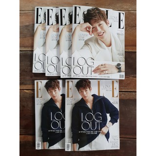 นิตยสารแอล ELLE Korea ฉบับกรกฎาคม 2018 ปกคังแดเนียล Kang Daniel วง WANNA ONE และด้านในไควงเอ็กโซ EXO Kai