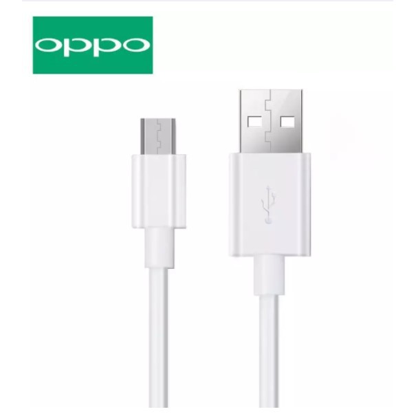 สายชาร์จมือถือ ออฟโป้ OPPO micro USB cable ความยาว1เมตร ใช้ได้หลายรุ่น oppo F1,F5,F7,A1K,A3S,A31,A37,A5S,A57,A7,A71