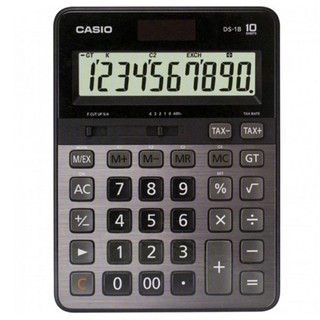 Casio เครื่องคิดเลข ตั้งโต๊ะ รุ่น DS-1B (Black)