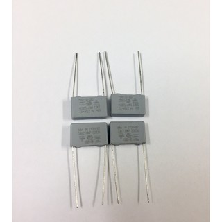 10ชิ้น 0.068UF 275Vx2 68N=683M MKP ขาห่าง10 mm. คาปาซิเตอร์ โพลีเอสเตอร์ capacitor ตัวเก็บประจุ อะไหล่อิเล็กทรอนิกส์