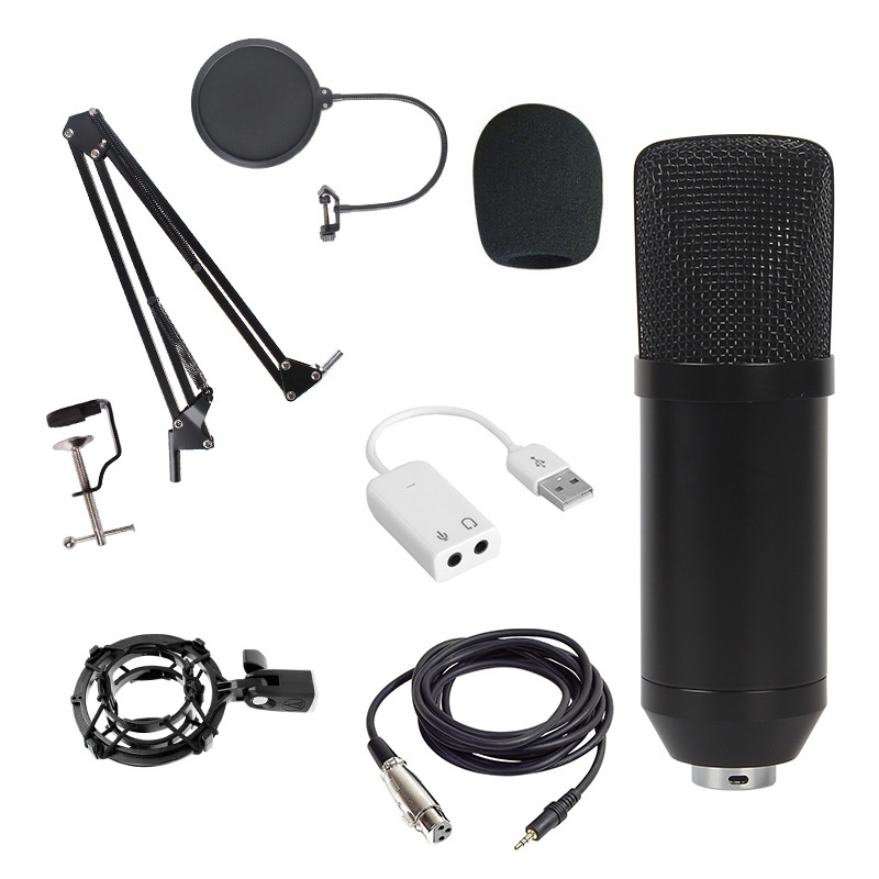 BBM 800 Karaoke Microphone BM800 Studio Condenser Mikrofon Mic Bm 800