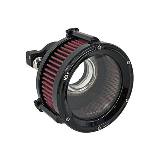 (พิมพ์ GVDR238 ลดอีก 80บาท)Trask Assault Charge High-Flow Air Cleaner For Harley M8 - Gloss Black