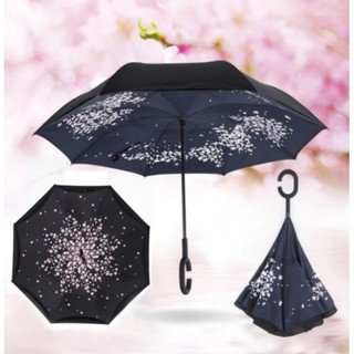 Reverse Umbrella ร่มหุบกลับด้านมือจับตัว C