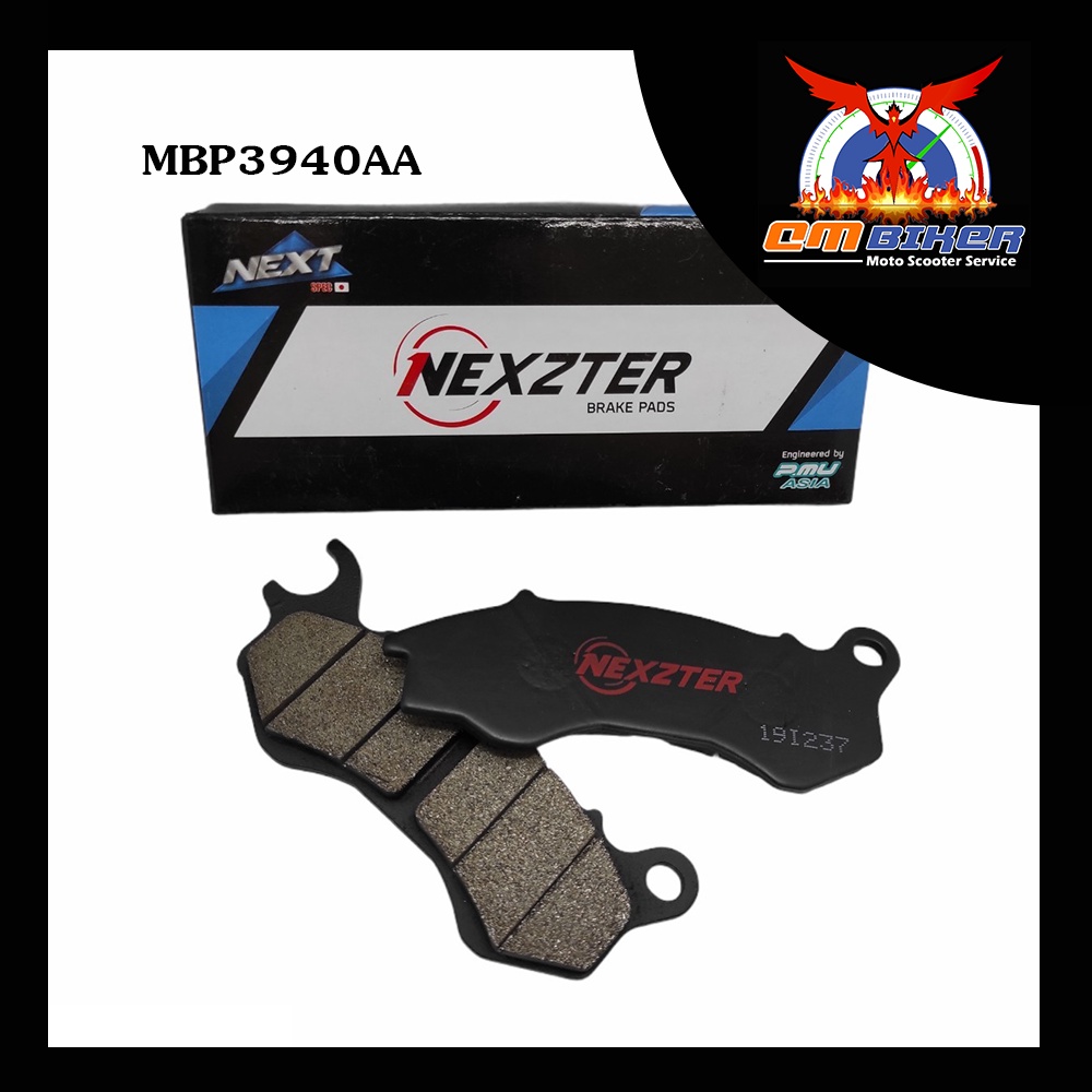 NEXZTER ผ้าเบรค สำหรับรถ PCX125/150 (Y12-17), New Scoopy i, Zoomer X (Combine), Moove (Combine) รุ่น
