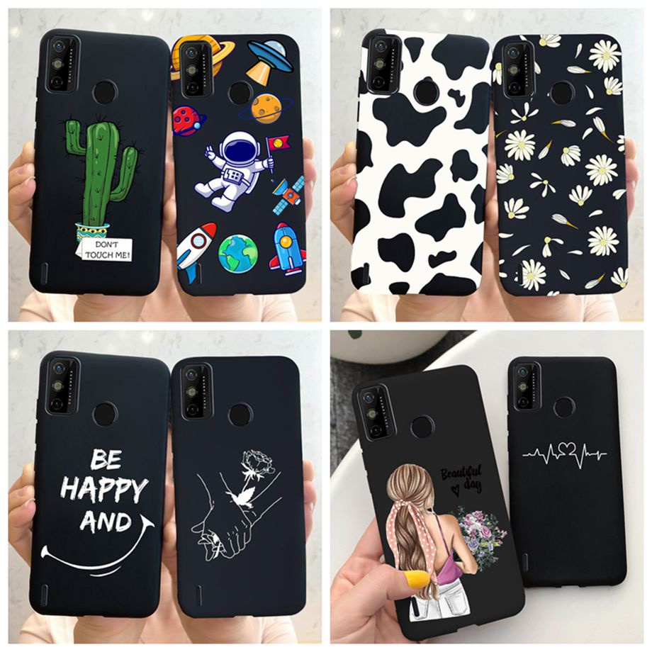 เคสโทรศัพท์มือถือซิลิโคน ลายวัว หรูหรา สําหรับ Tecno Spark 6 Go 2020 Tecno Spark6go Cow Tecno KE5j K
