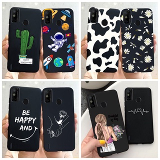 เคสโทรศัพท์มือถือซิลิโคน ลายวัว หรูหรา สําหรับ Tecno Spark 6 Go 2020 Tecno Spark6go Cow Tecno KE5j KE5k