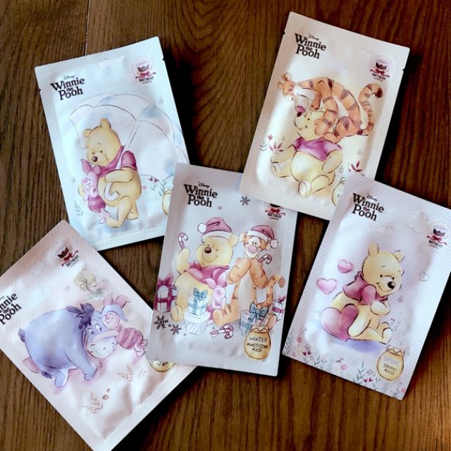 Face mask sheet Winnie the pooh series | Shopee Thailand