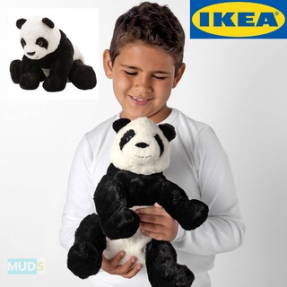 IKEA อิเกีย - KRAMIG ครอมมิก ตุ๊กตาผ้า, หมีแพนด้า