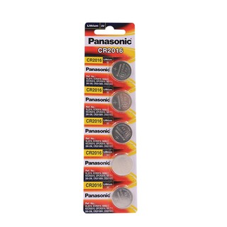 Panasonic ถ่านกระดุม 3V 1 แพ็ค 5 ก้อน CR2016 CR2025 CR2032 CR1616 CR1620 CR1632 ของแท้ 100%