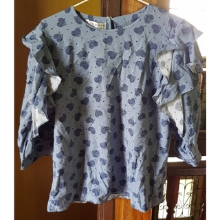 ส่งต่อ~เสื้อลายรูปหัวใจแขนเก๋ๆ