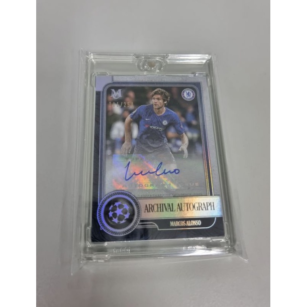 ขายการ์ด MARCOS ALONSO #/250