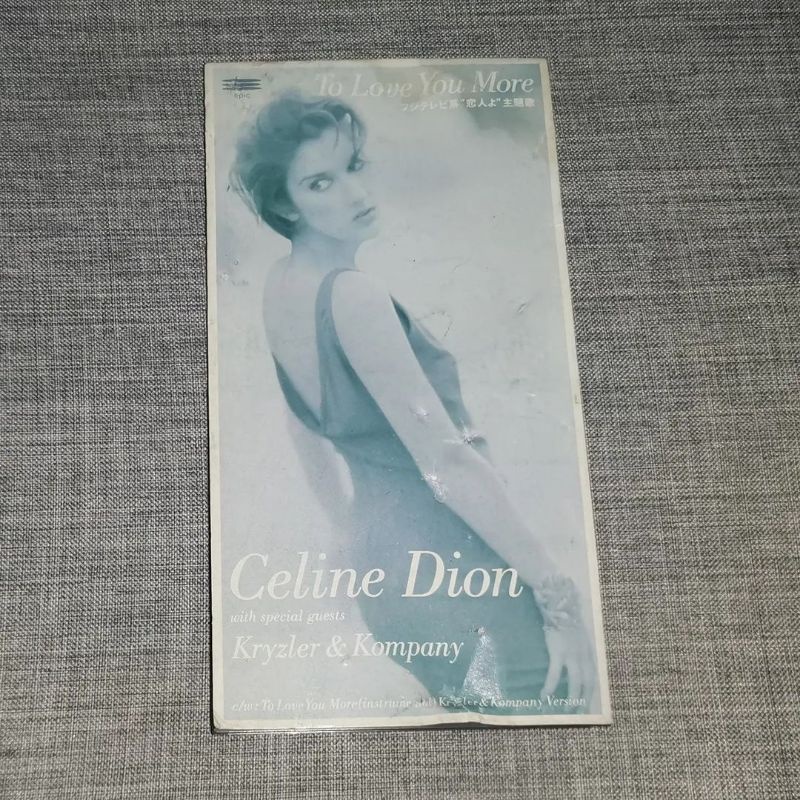 Celine Dion ซีดี 3" CD Single To Love You More Japan Edition