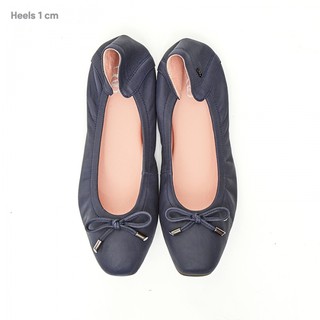 O&amp;B รองเท้าหนังแท้รุ่น Audrey comfy in Midnight blue (New Edition)