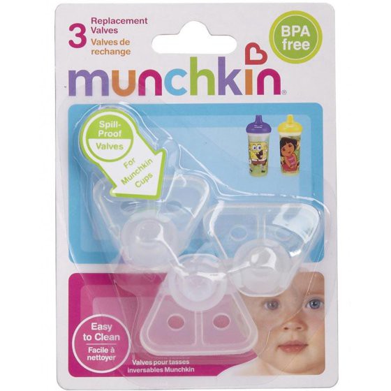 Munchkin : MNK48636 ชุดวาล์ว Replacement Valve ( 3 Pk )