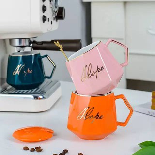 AT.houseone แก้วน้ำ ทรง Daimon เเก้วเซรามิค ใส่ชากาเเฟพร้อมช…