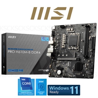 MSI PRO H610M-B DDR4 #H610M LGA 1700 Mainboard H610 M H610M Series