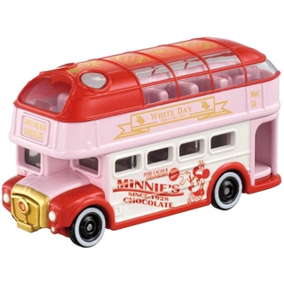 Takara Tomy Tomica Tomica Disney Motors Sunny Decker Minnie Mouse White Day Edition 2022