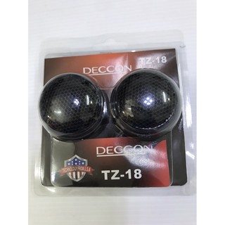 ลำโพงทวิตเตอร์เสียงแหลม DECCN รุ่น TZ-18 ทวิตเตอร์เสียงแหลมรถยนต์ เป็นทวิตเตอร์เสียงแหลมแบบขดลวด ราคาถูก ราคา ต่อคู่