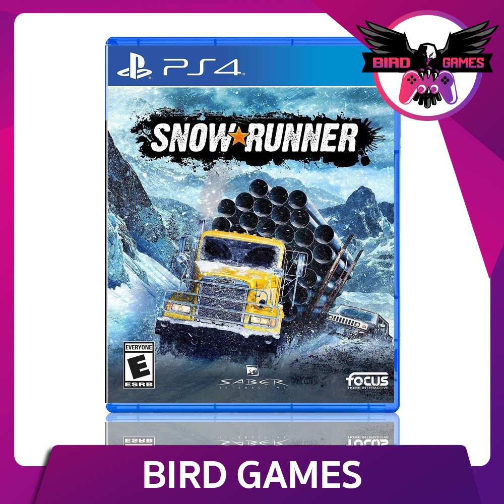 YR PS4 : Snowrunner [แผ่นแท้] [มือ1] [เกมส์ps4] [เกมps4] [game ps4] [games Ps4] [แผ่นPs4] [แผ่นเพล4]