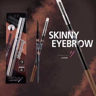 Ashley Skinny Eyebrow ดินสอเขียนคิ้วหัวเล็กเพียง1.5mm  A314