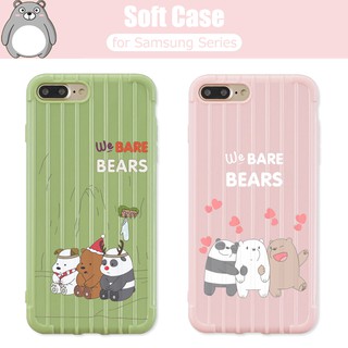 Bear TPU Phone Case Samsung Galaxy Note 10 Pro 9 N960 A305 A50 M10S A70S A20S A71 A30S A10 S10 A205 A51 A30 A50S A105 M10 A10S A20 A70