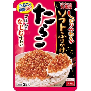 ไข่ปลาค็อดปรุงรสสำหรับโรยหน้าข้าว 28 กรัม ตรา มารุมิย่า SOFT FURIKAKE TARAKO (MARUMIYA BRAND) 28 G