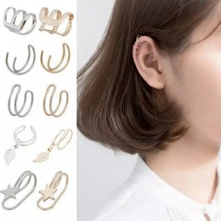 ต่างหูหนีบเซ็ท 5 ชิ้น • Ear Cuff Set