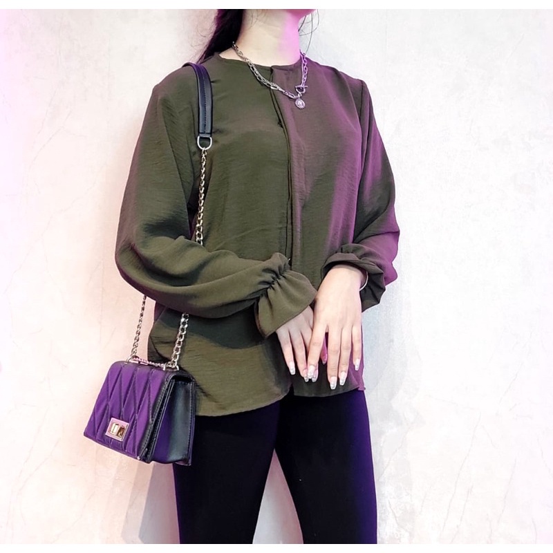 Tq88indonesia แฟชั่นล่าสุดเสื้อผู้หญิง / เสื้อ Cana XL / เสื้อธรรมดา / / ชุดร่วมสมัย