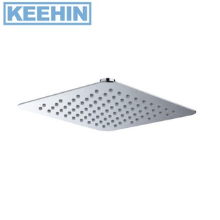 KS-06-352-50 หัวฝักบัว Rain Shower แบบสี่เหลี่ยมจัตุรัส (สแตนเลส) Rain Shower Head 20x20 cm (Stainless) KARAT FAUCET