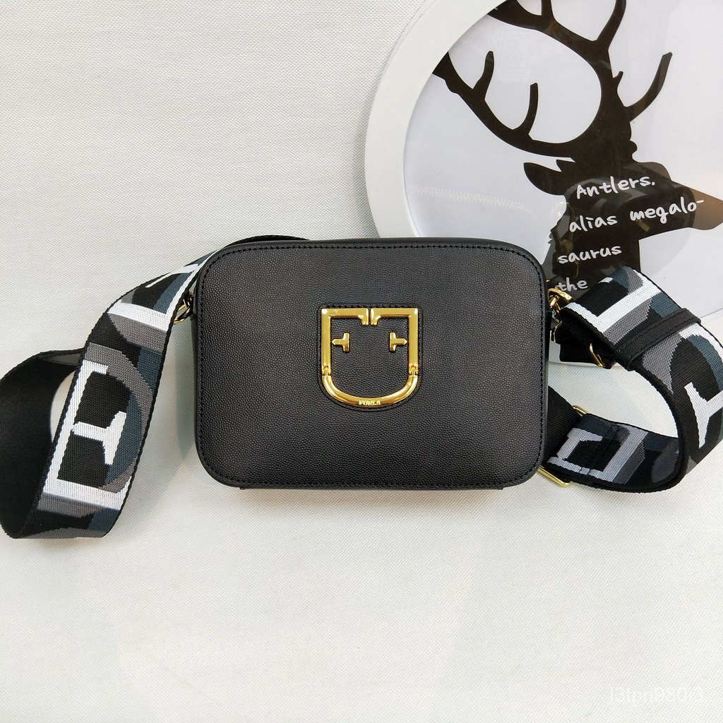 FURLA stylish camera bag with two shoulder straps，As popular as tory