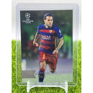 Dani Alves topps uefa champions league 08/99