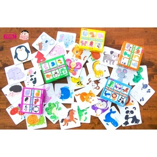 MISBOOK ชุด จิ๊กซอว์ 5 ระดับ กระดาษหนา สำหรับน้อง 1-6 ปี - My First Jigsaw Puzzles