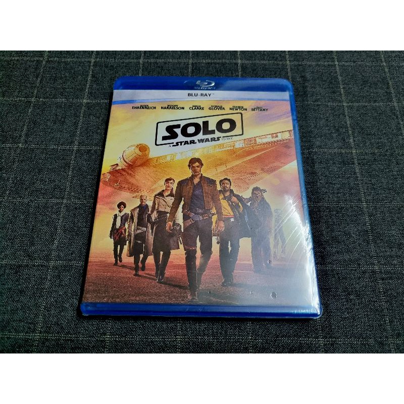 Blu-ray ภาพยนตร์แอ็คชั่นผจญภัย ภาคแยกจากจักรวาล Star Wars "Solo: A Star Wars Story / ฮาน โซโล: ตำนานสตาร์ วอร์ส" (2018)