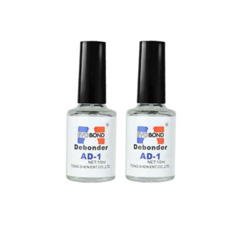 Evobond Debonder AD-1 น้ำยาละลายกาว ถอดเล็บPVC 10ml. ( 2 ขวด )