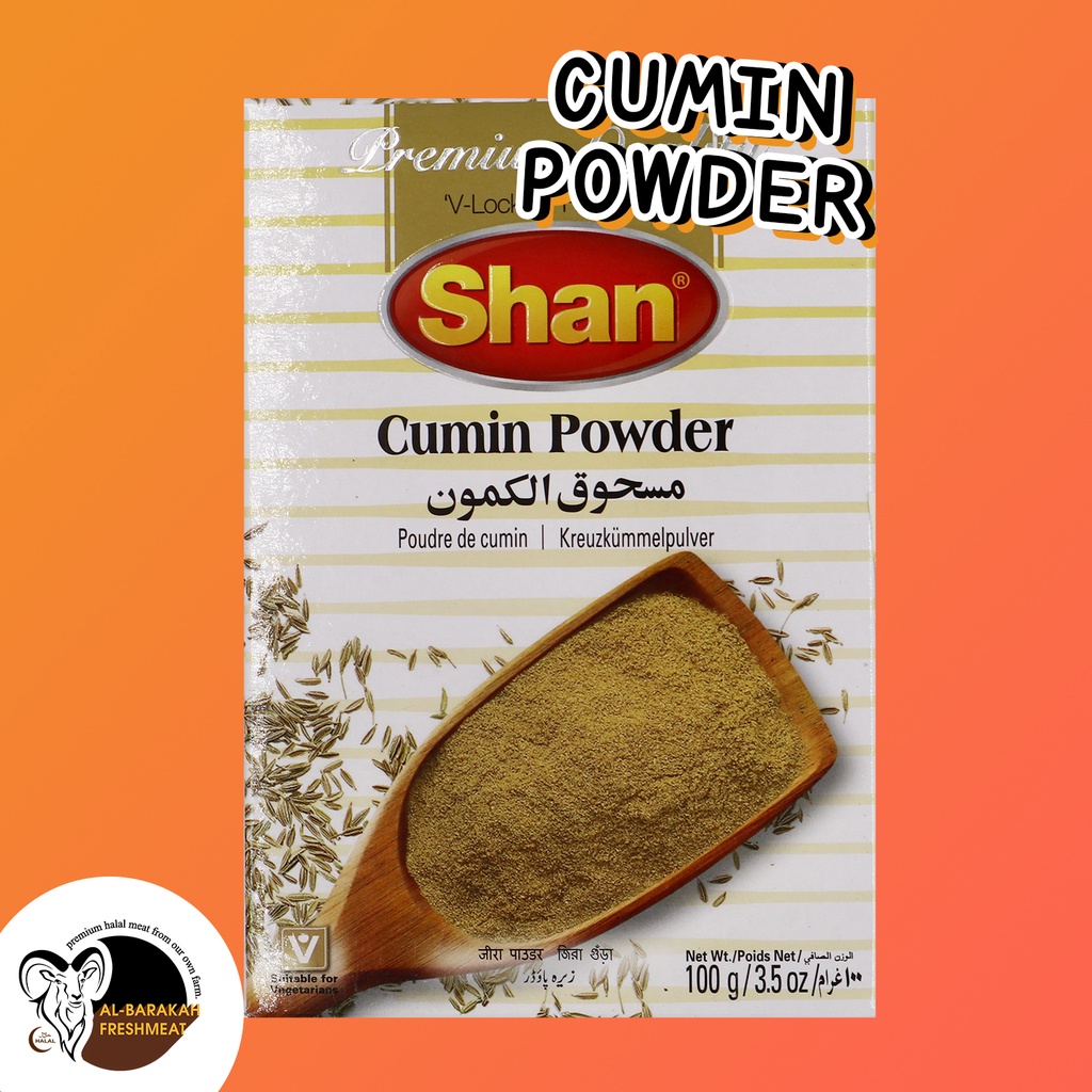 ยี่หร่าป่น Shan Cumin Powder เครื่องเทศอินเดีย Jira Powder