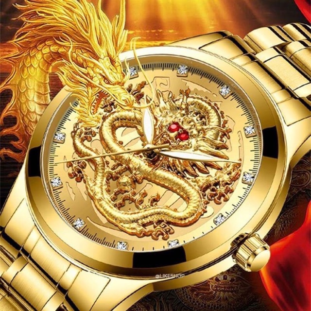 นาฬิกา Longbo รุ่น Dragon ของแท้ 💯% พร้อมกล่อง มีเก็บเงินปลายทาง