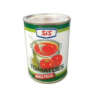 พร้อมส่ง! ตราซีส มะเขือเทศปอกผิว 2800 กรัม Sis Whole Peeled Tomato 2800 g