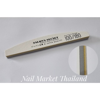 บัฟฟองน้ำและขัดเงา แยกชิ้น Salon Secret เกรดนำเข้าจาก🇰🇷เกาหลี🇰🇷 Nail Market พร้อมส่ง