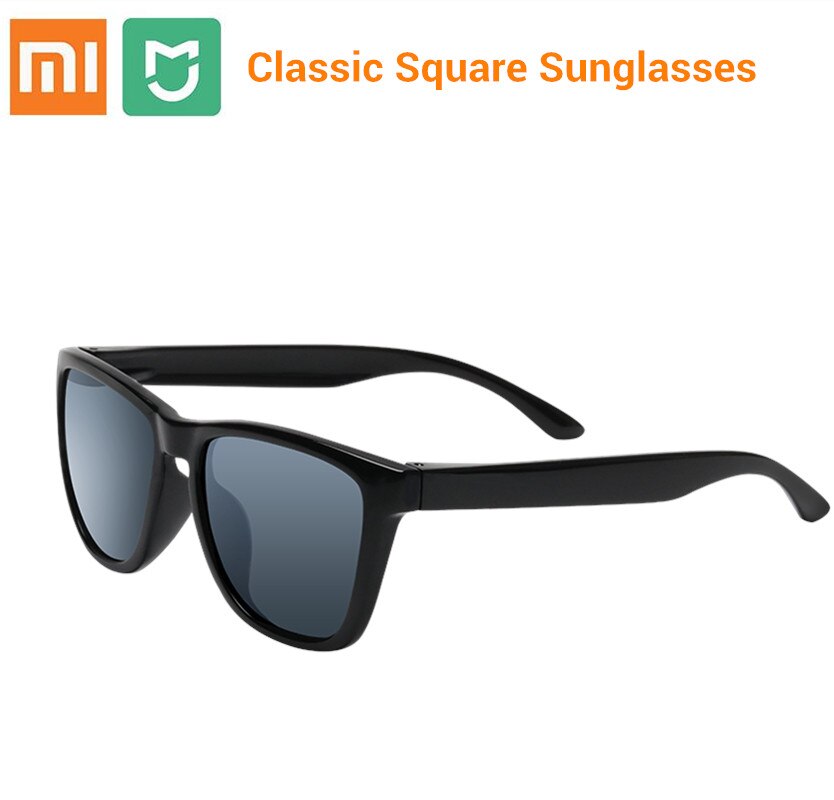 Xiaomi Classic Square Sunglasses TAC Polarized Lenses Glasses Retro Light Frame Screwless UV Protection Driver Women Mem