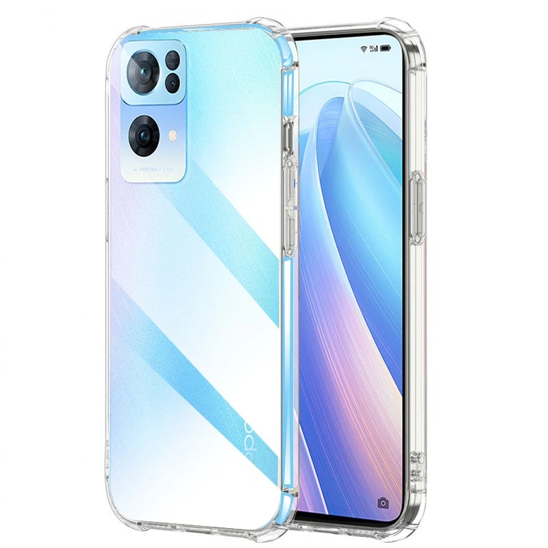 เคสใสกันกระแทก OPPO Reno 8T 8 Pro 8z Lite 7 SE 7z 6 6z 5 5F 5Z 4 3 Pro 2F 2Z 2