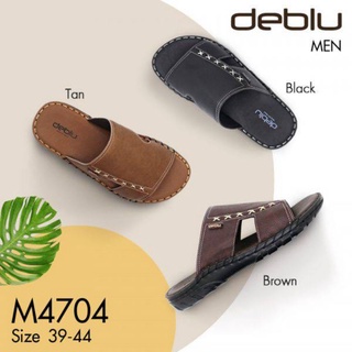 NFshoes ถูกสุด! รองเท้าแตะผู้ชาย รองเท้าแตะเพื่อสุขภาพ Deblu เดอบลู รุ่น M4704 พื้นเย็บ ทน เบา ใส่สบาย