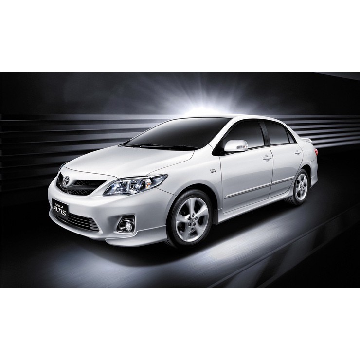 TOYOTA DUAL VVTi ALTIS อัลติส โตโยต้า โลโก้ กาว 3M LOGO BADGE แก้มข้าง รุ่น - รูปที่ 2