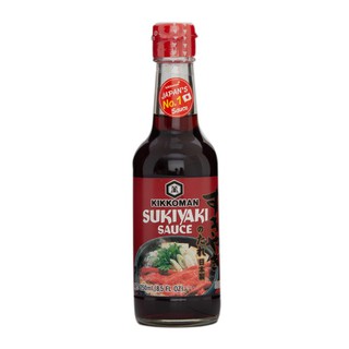 Kikkoman Sukiyaki Sauce 250 ml. คิคโคแมน สุกียากี้ ซอส 250 มล. ซอสปรุงรสสำหรับสุกี้ยากี้สไตล์ญี่ปุ่น