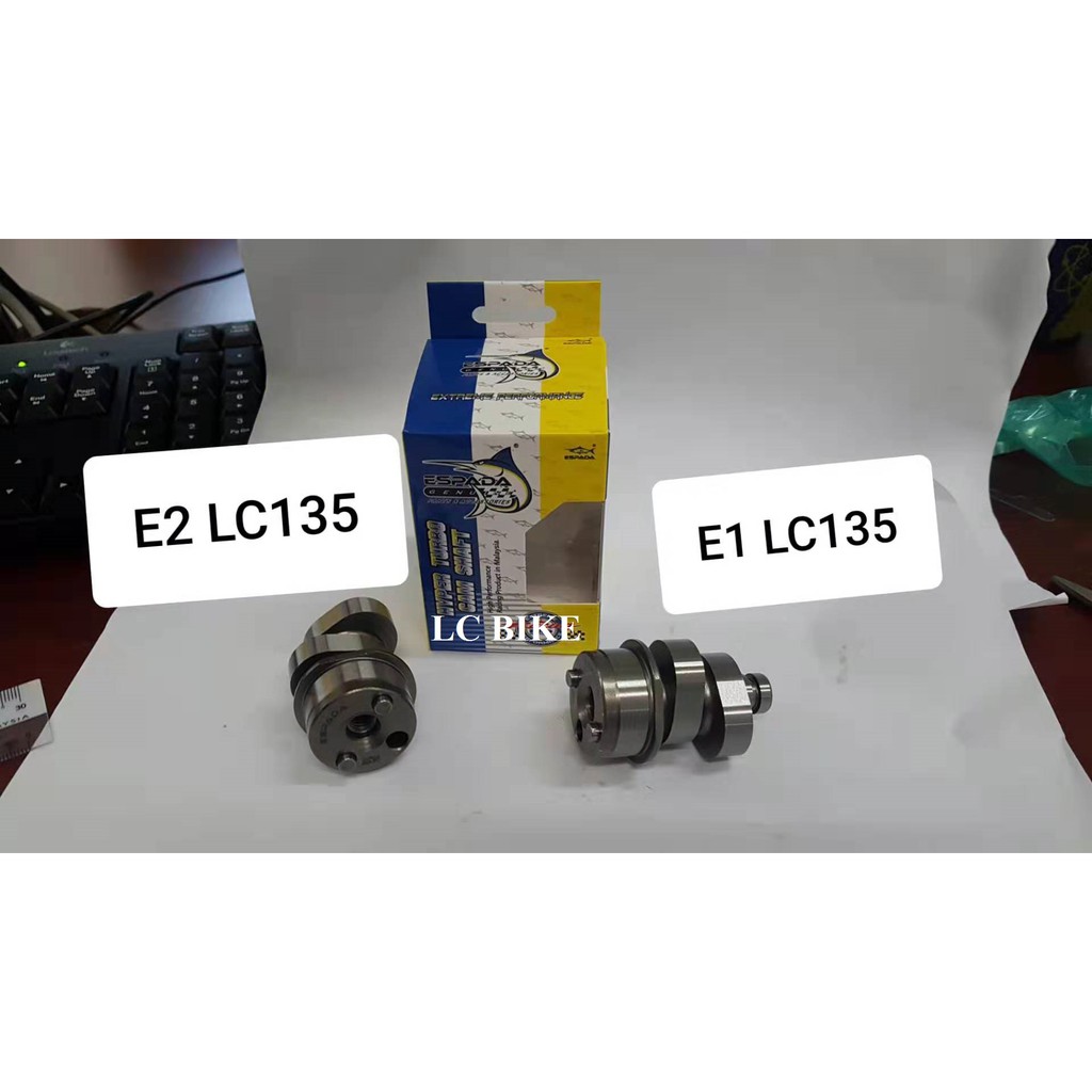 ESPADA LC135 Y15 Y15ZR HYPER TURBO RACING CAM SHAFT E1 / E2